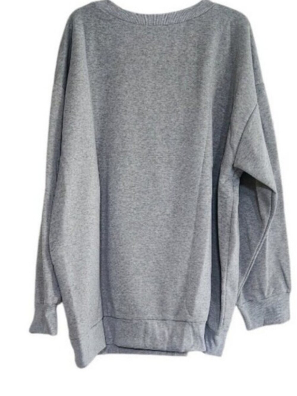 Gray Crewneck Sweatshirt with Highland Cow Design - Sz 3X Nwt - Picture 2 of 2